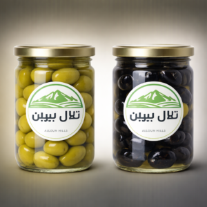 الزيتون البلدي – مرتبان 1 كغ